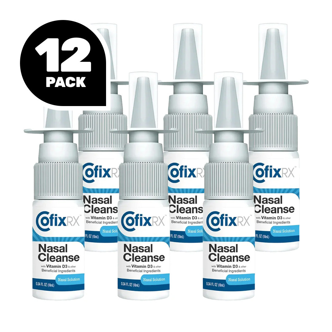 CofixRX Nasal Cleanse 12 pack nasal spray bundle