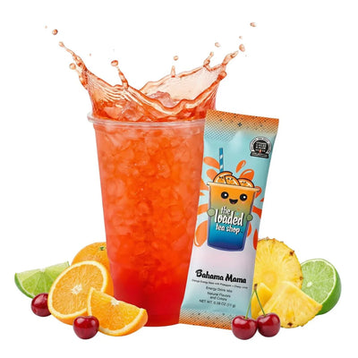 The Loaded Tea Shop Functional Energy Tea Packs Bahama Mama