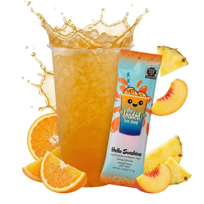 The Loaded Tea Shop Functional Energy Tea Packs Hello Sunshine