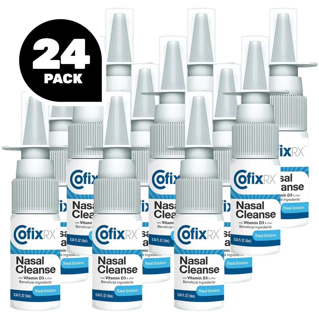 CofixRX Nasal Cleanse 24 pack nasal spray bundle
