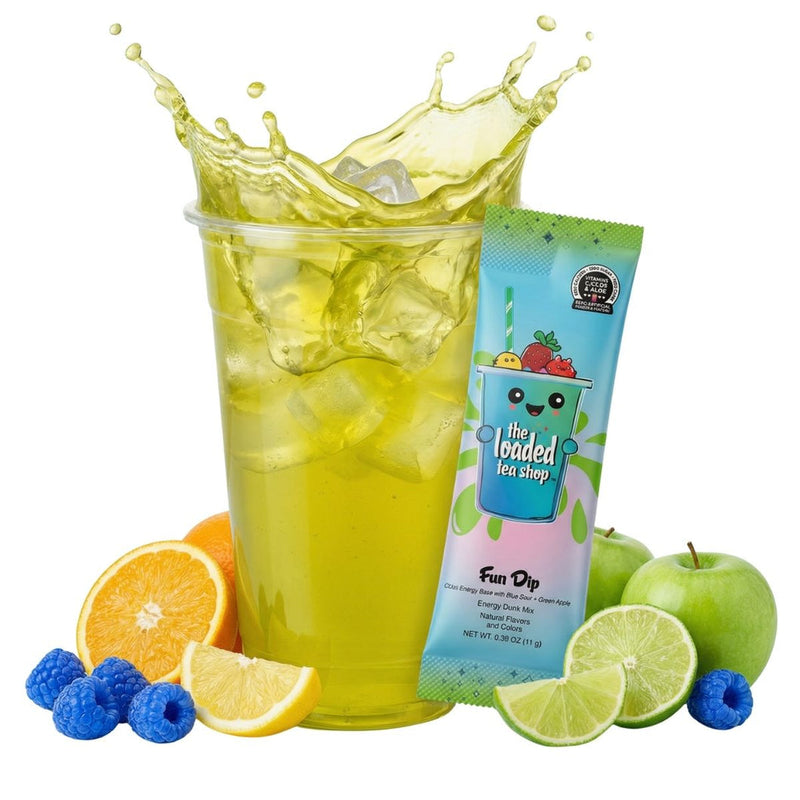 The Loaded Tea Shop Functional Energy Tea Packs Fun Dip