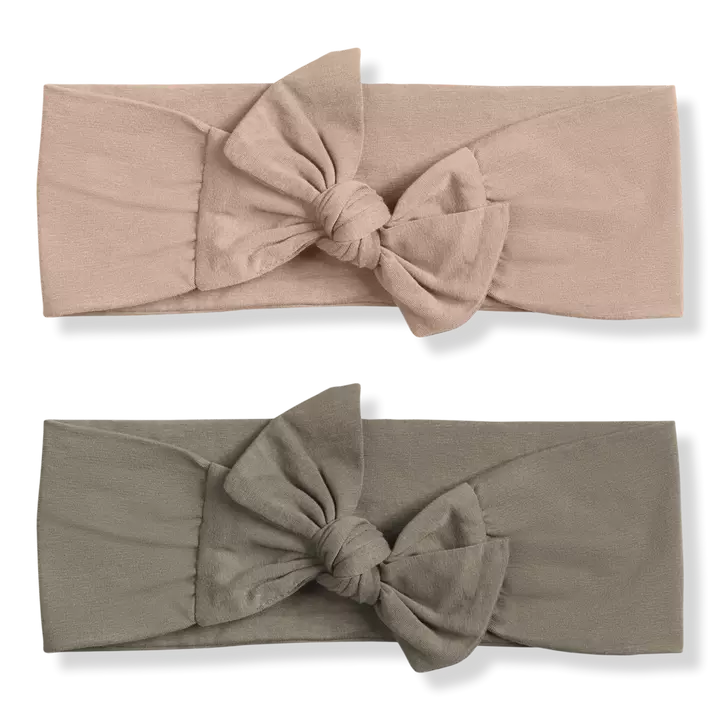 Kitsch Cotton Adjustable Headband 2 pc Set