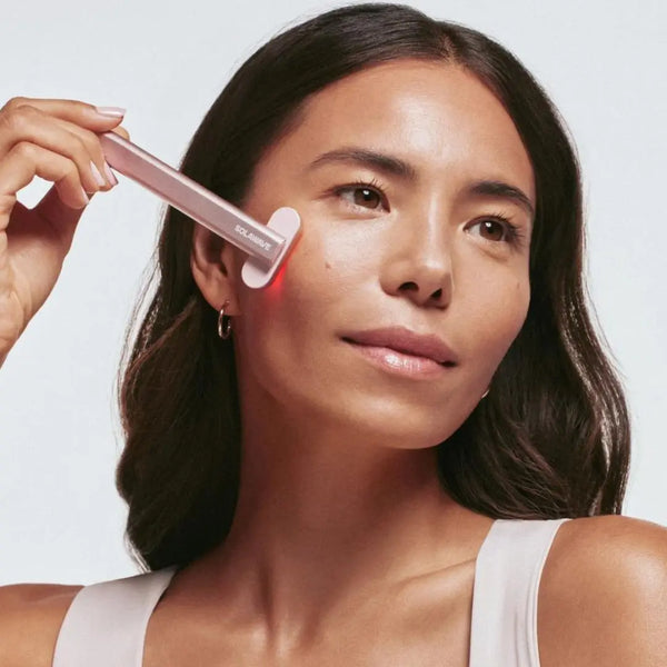 Solawave 4-in-1 Red Light Therapy Skincare Wand (Rose Gold)