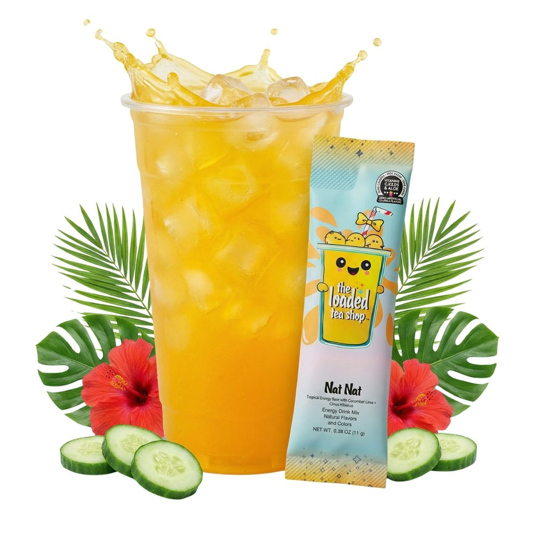 The Loaded Tea Shop Functional Energy Tea Packs Nat Nat