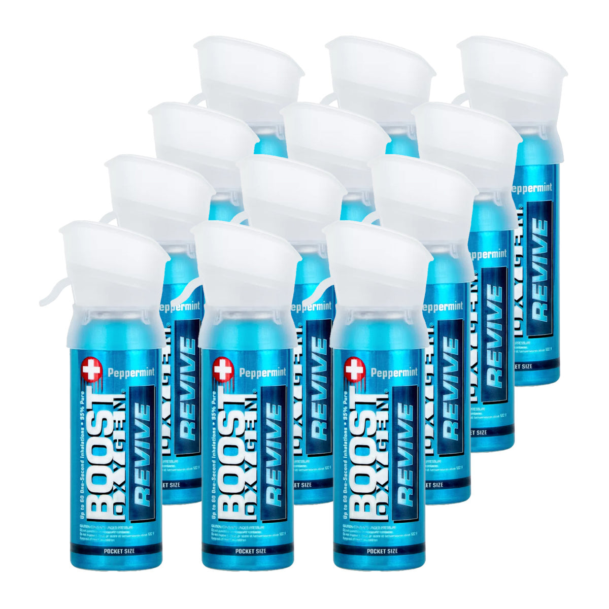 Boost Oxygen (3L) - Peppermint (12 Pack)