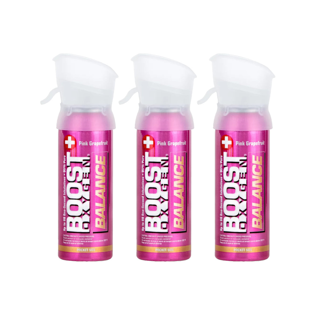 Boost Oxygen (3L) - Pink Grapefruit (3 Pack)