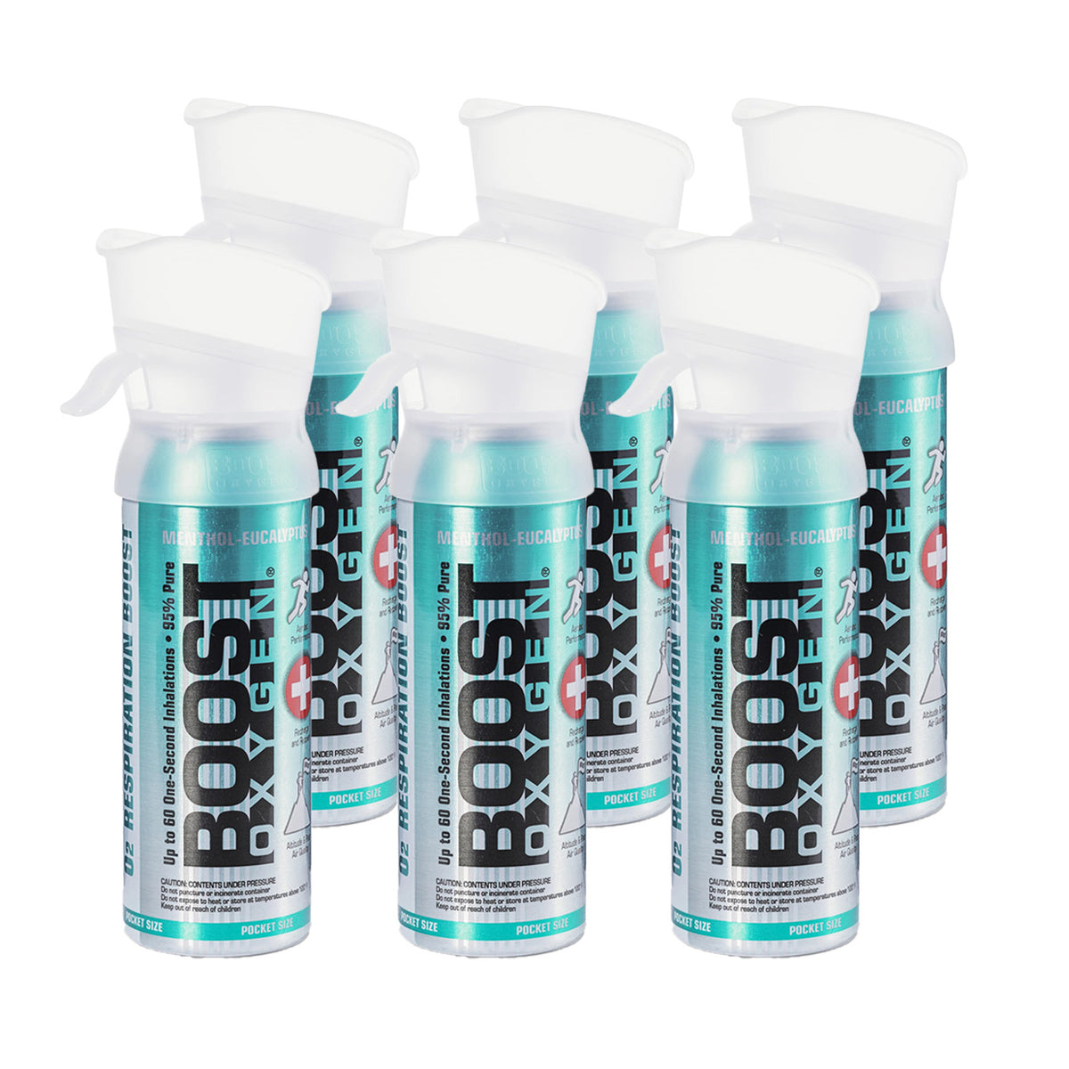Boost Oxygen (3L) - Menthol Eucalyptus (6 Pack)