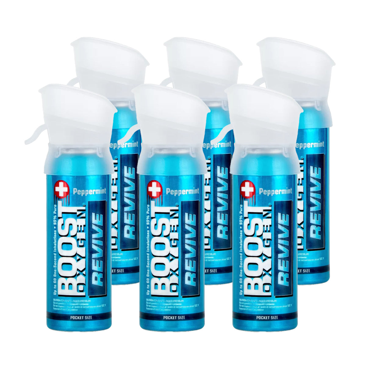 Boost Oxygen (3L) - Peppermint (6 Pack)