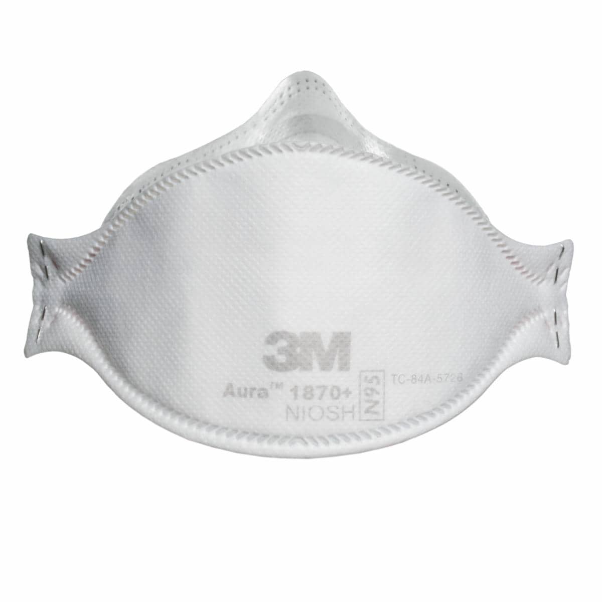 3M™ Aura™ 1870+ Aura N95 Surgical Mask