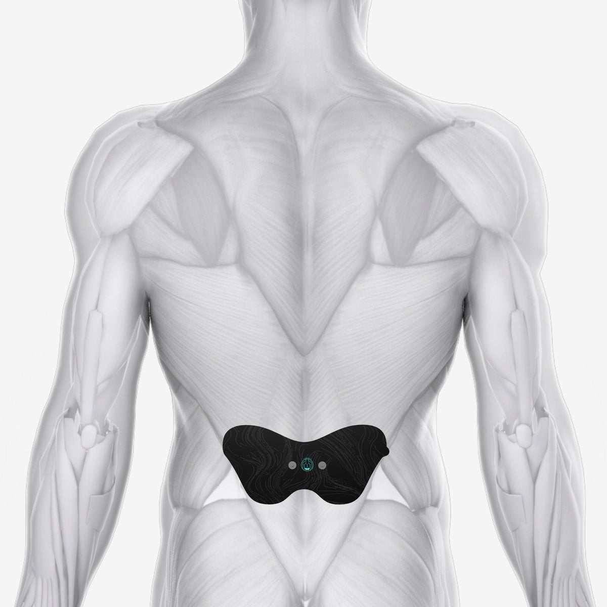 Chirp Halo therapy device for back pain and muscle tension relief