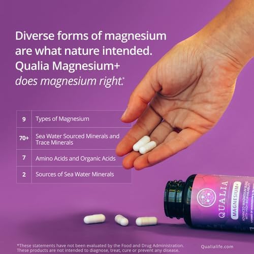 Qualia Magnesium+ Doctor-Formulated Premium Magnesium Formula