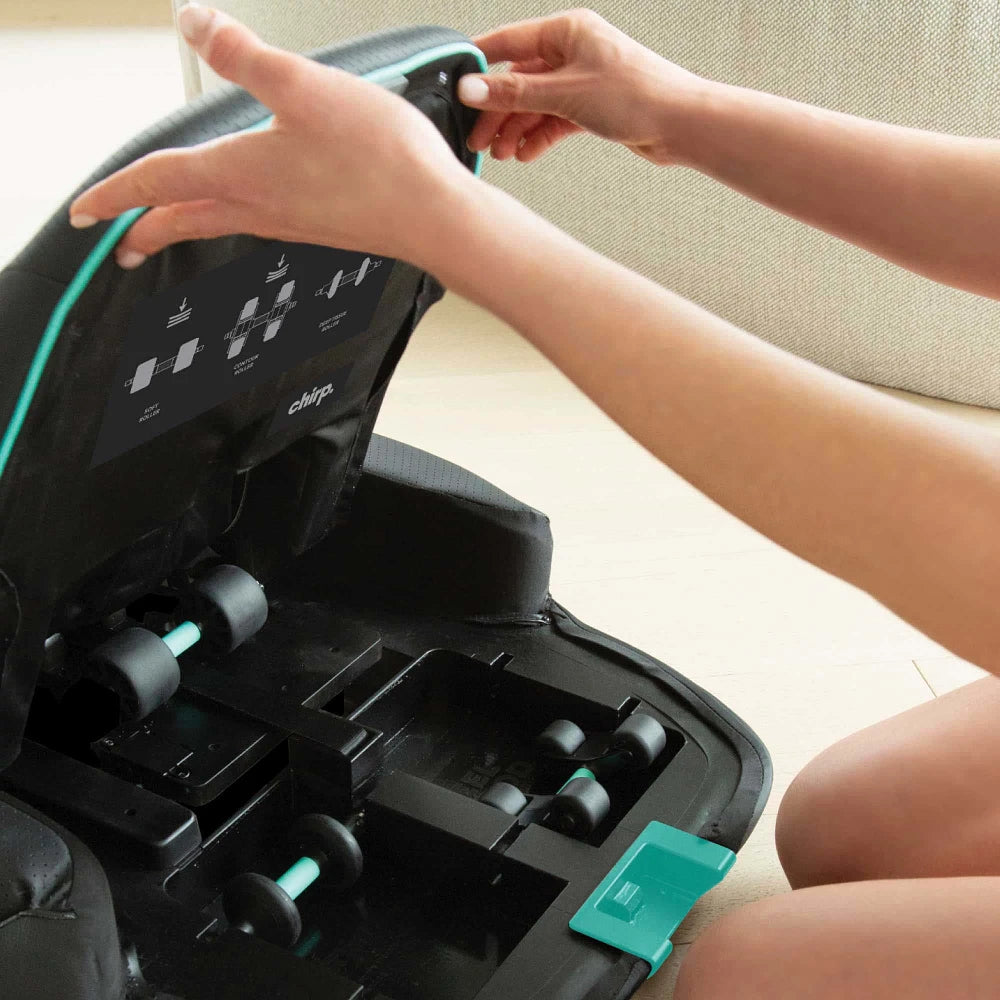 Changing the interchangeable massage roller on the Chirp Contour Decompression Massage Table
