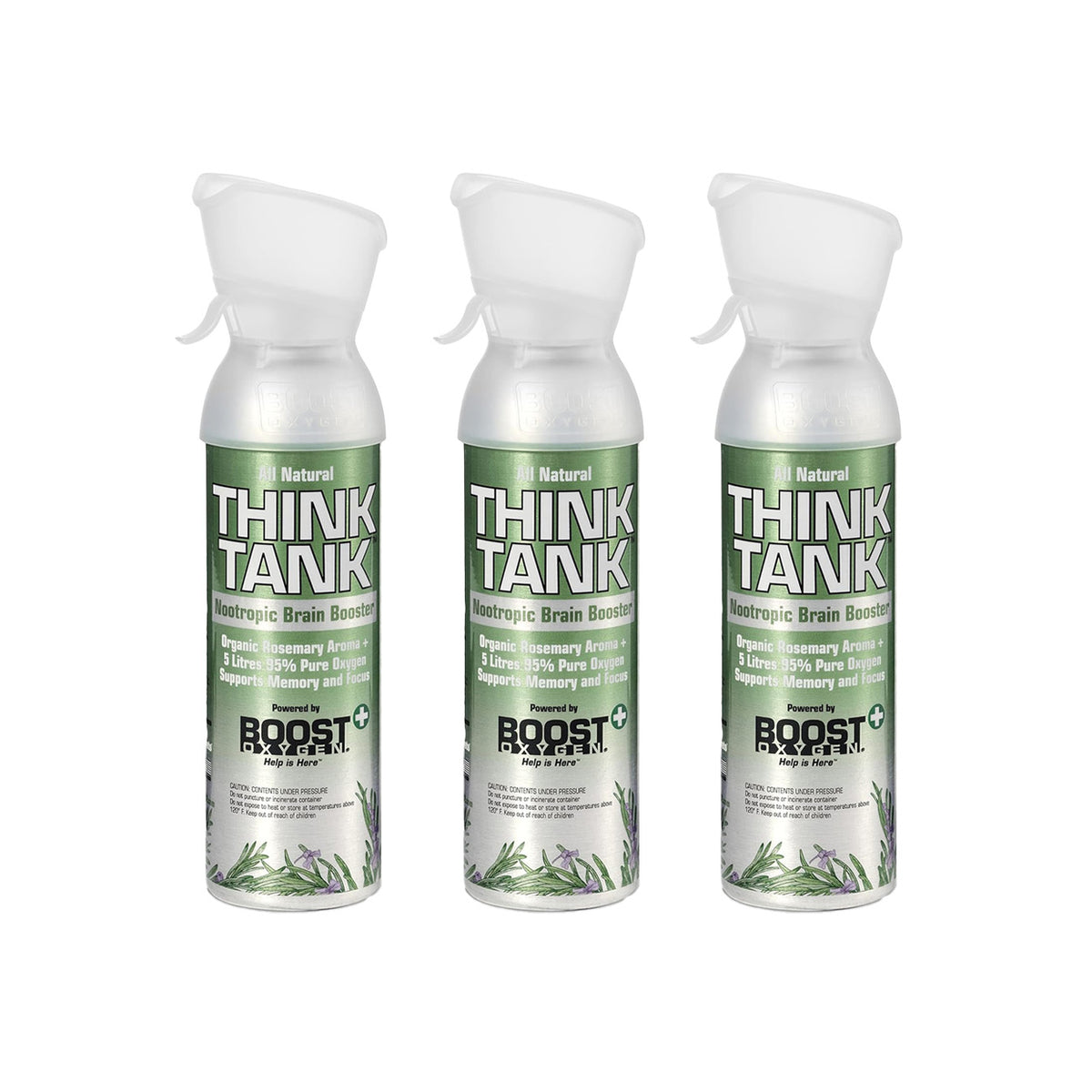 Boost Oxygen (5L) - Think Tank (Rosemary) - 3 Pack