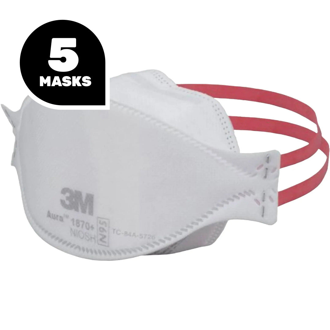 3M Aura N95 respirator mask 5 pack