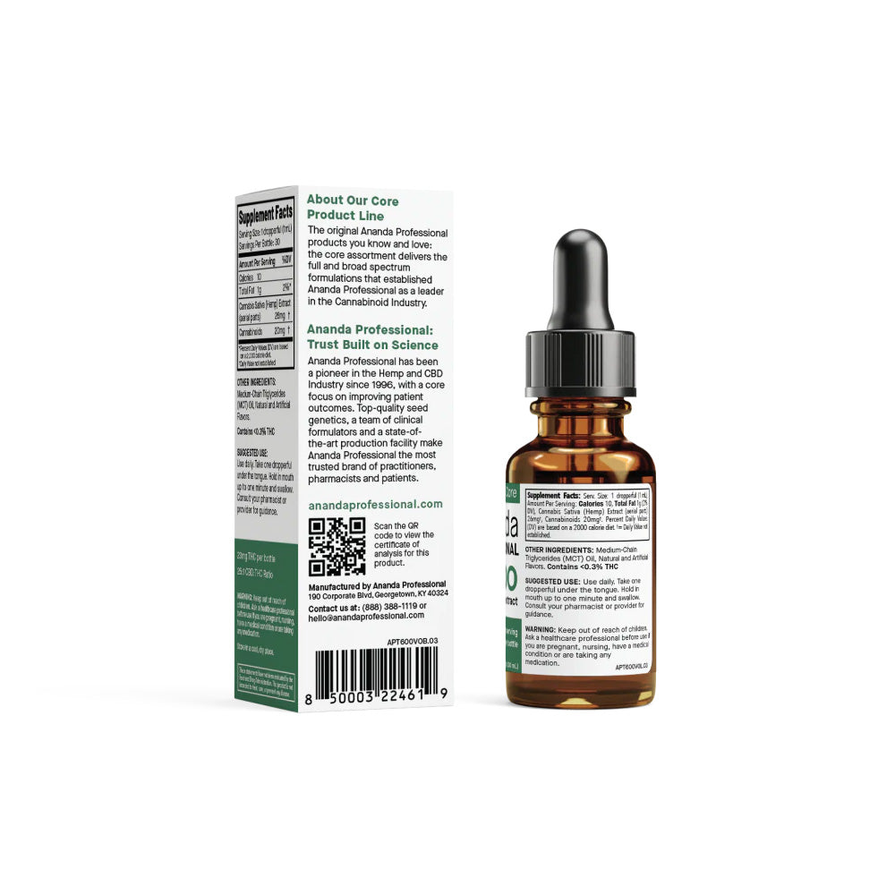 Ananda Professional - Tincture 600mg (30mL)