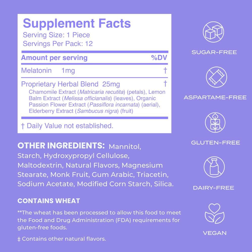 Neuro Sleep & Recharge™ Meltaway Mints (1mg)