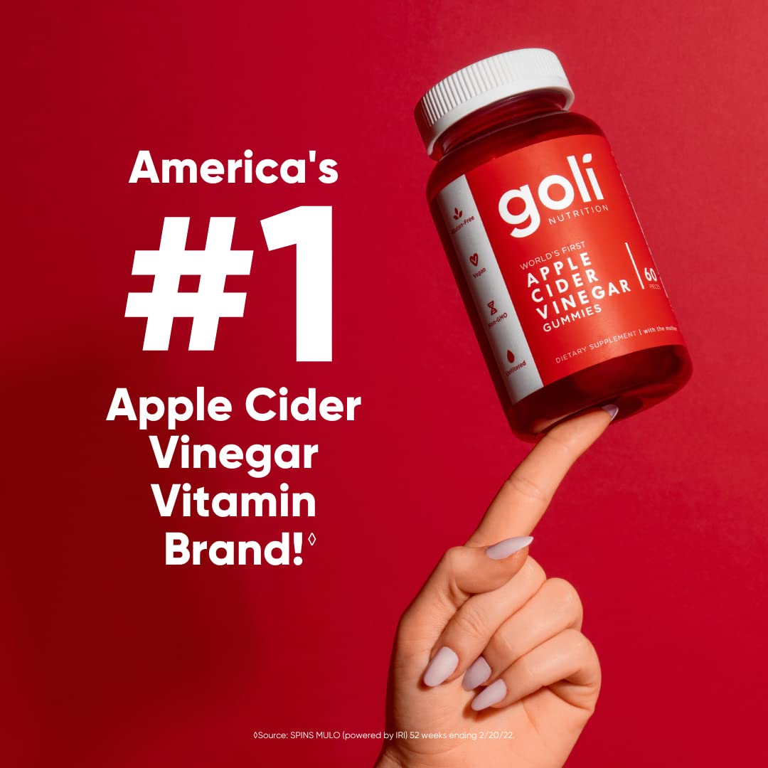 Goli® Nutrition Apple Cider Vinegar Gummies, 60 Gummies
