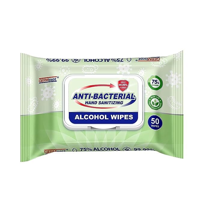 GERMisept 75% Alcohol Antiseptic Wipes