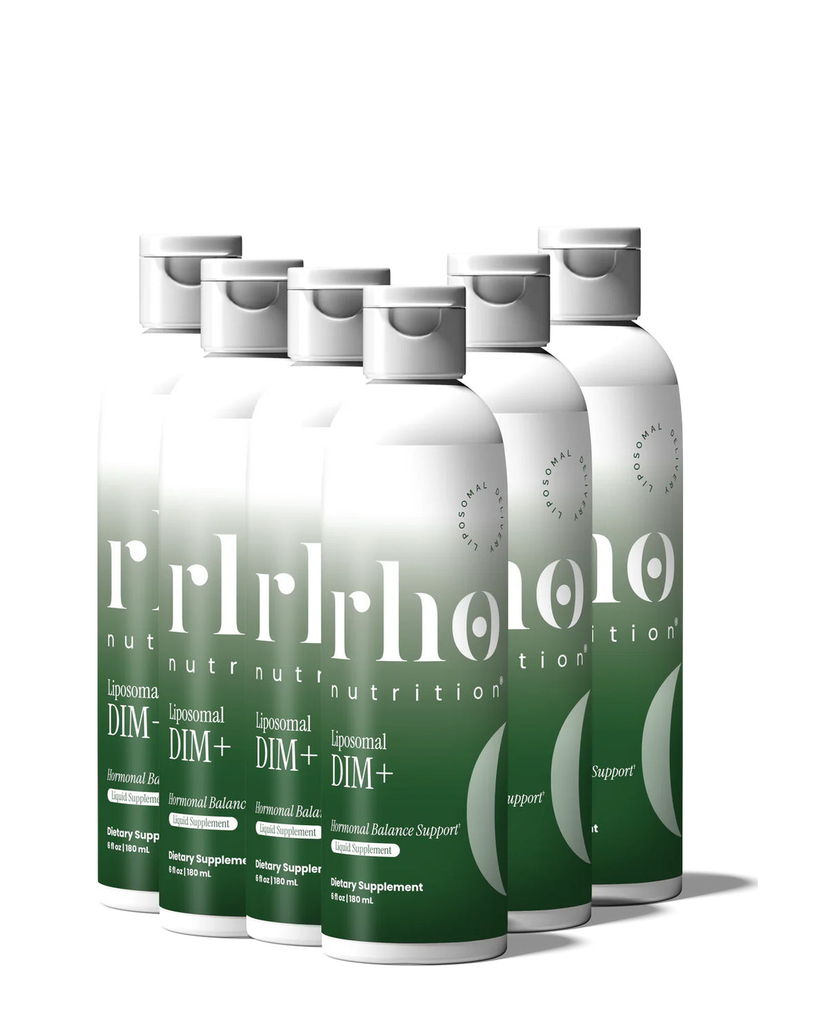Rho Nutrition Liposomal DIM+ liquid supplement (6 Pack)