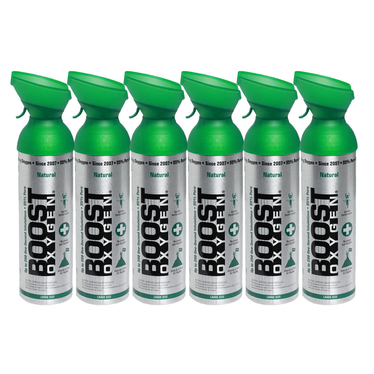 Boost Oxygen (10L) - Menthol Eucalyptus (6 Pack)