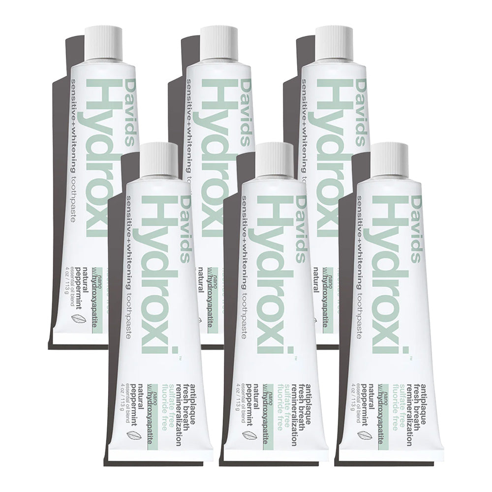 Davids Hydroxi™ Sensitive+Whitening Nano Hydroxyapatite Premium Toothpaste (Peppermint)