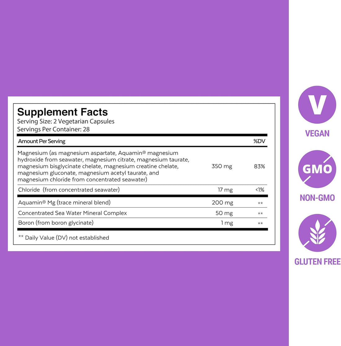 Qualia Magnesium+ Doctor-Formulated Premium Magnesium Formula
