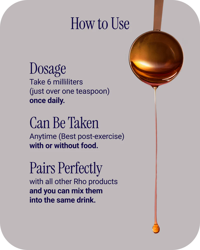 How to use Rho Liposomal Methylated B-Complex with dosage and usage instructions