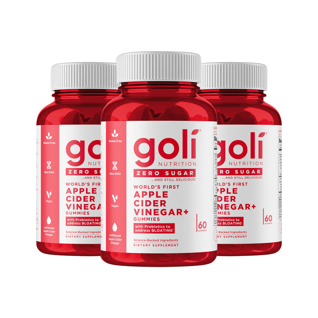Goli® Nutrition Apple Cider Vinegar Zero Sugar Gummies, 60 Gummies