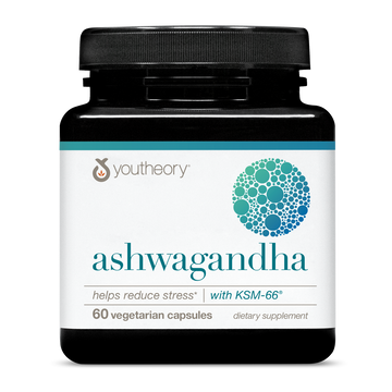 Youtheory® Ashwagandha (1,000 mg) Stress Support Supplement