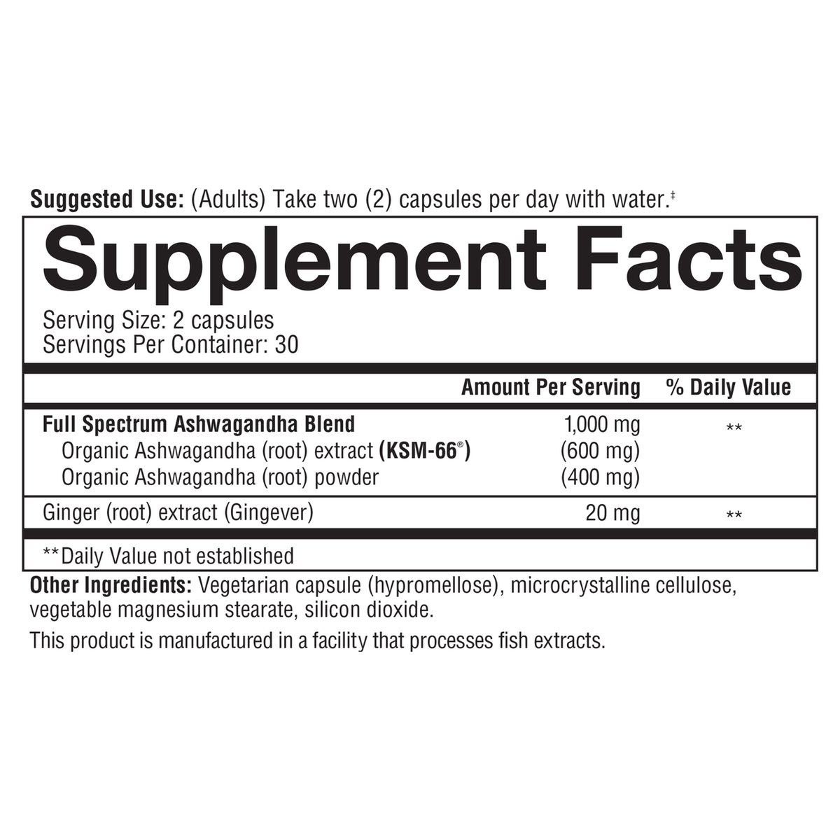 Youtheory® Ashwagandha (1,000 mg) Stress Support Supplement