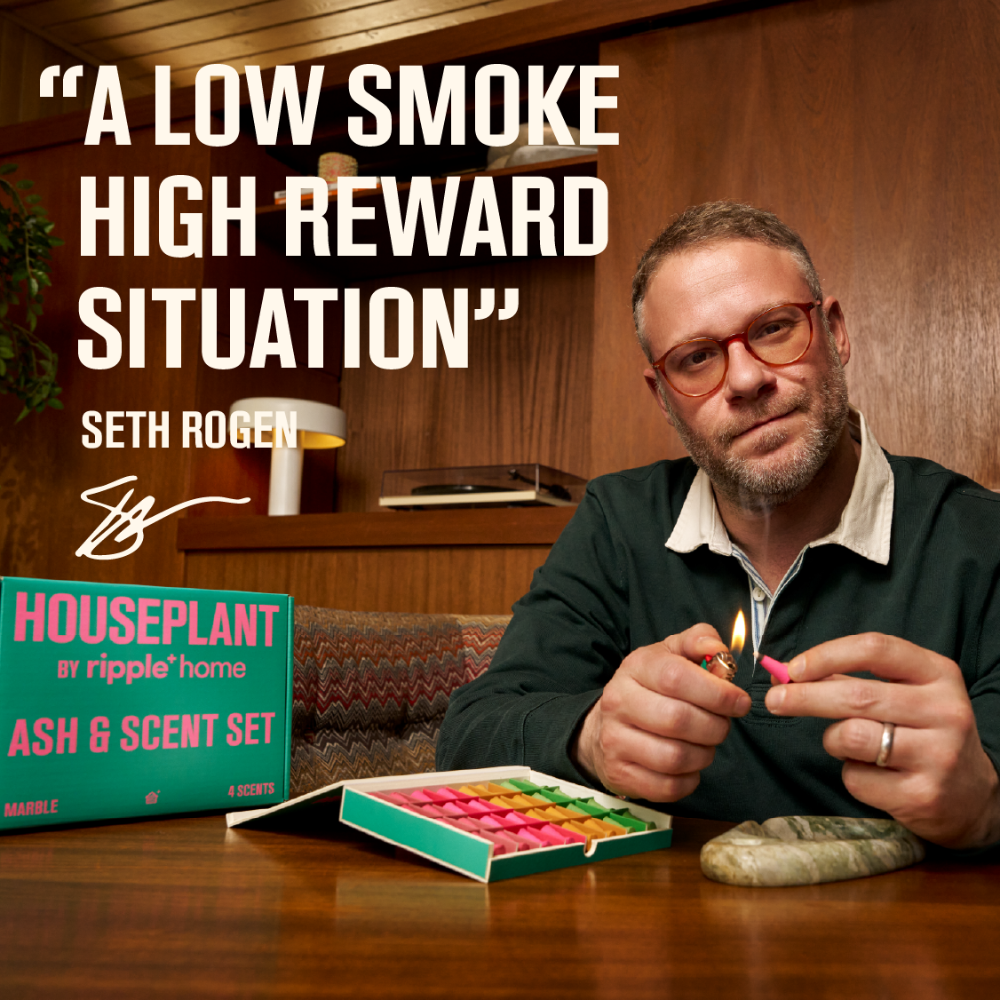 HOUSEPLANT by ripple⁺ Ash and Scent Set (Curated by Seth Rogen)