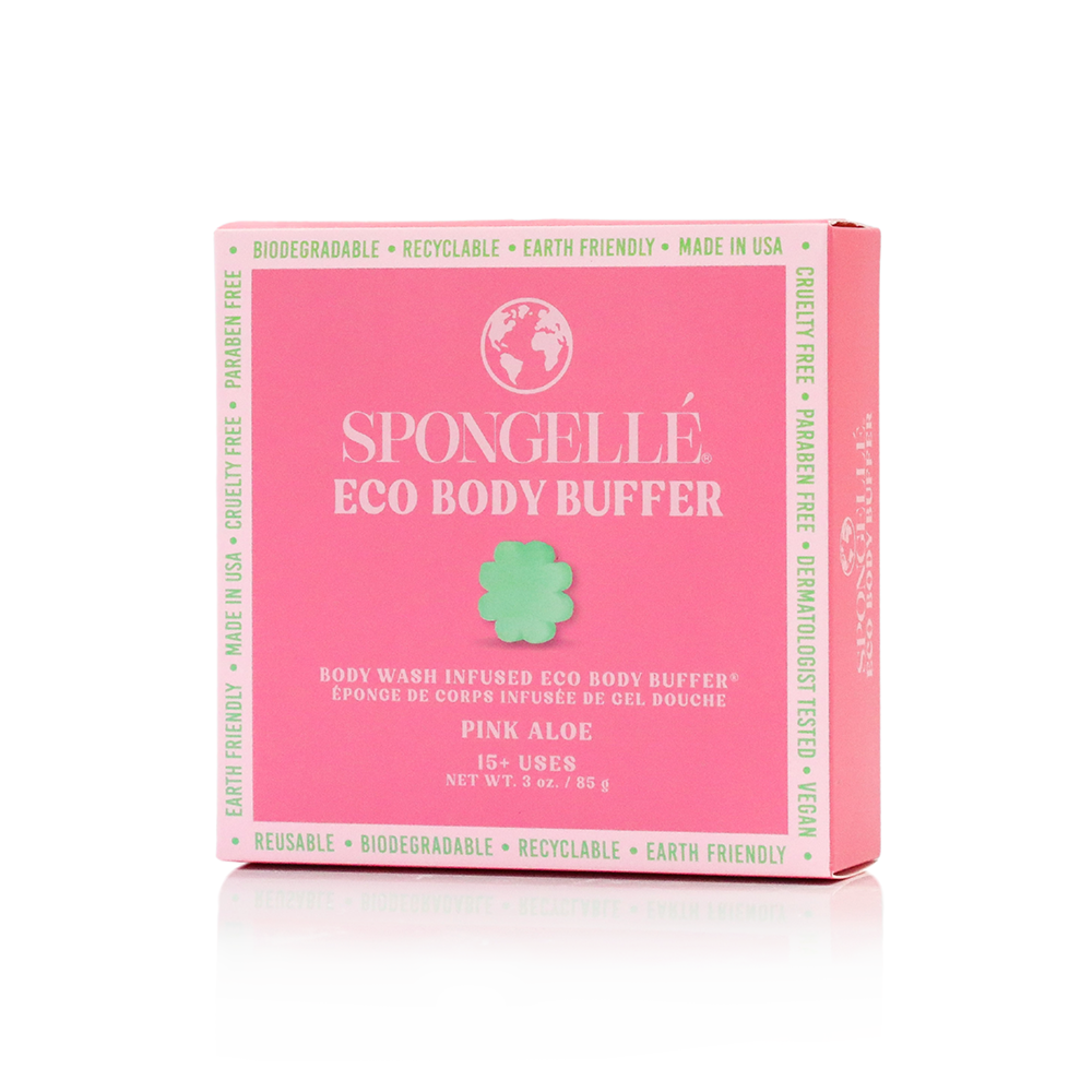 Spongellé® Eco Body Buffer - Pink Aloe (15+ Washes)