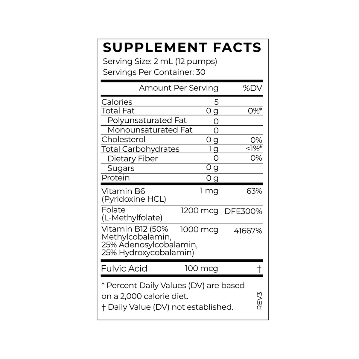 Cymbiotika® Liposomal Vitamin B12 + B6