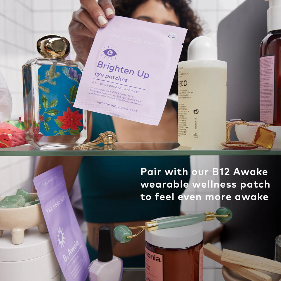 The Good Patch Brighten Up Hydrogel Undereye Patches