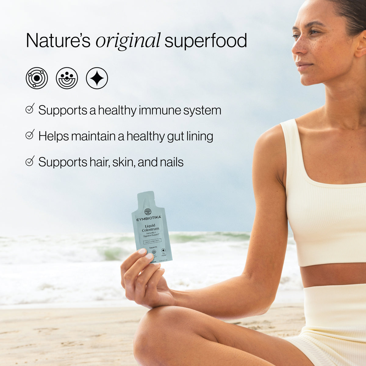 Cymbiotika® Liquid Colostrum for Immunity + Digestive Support