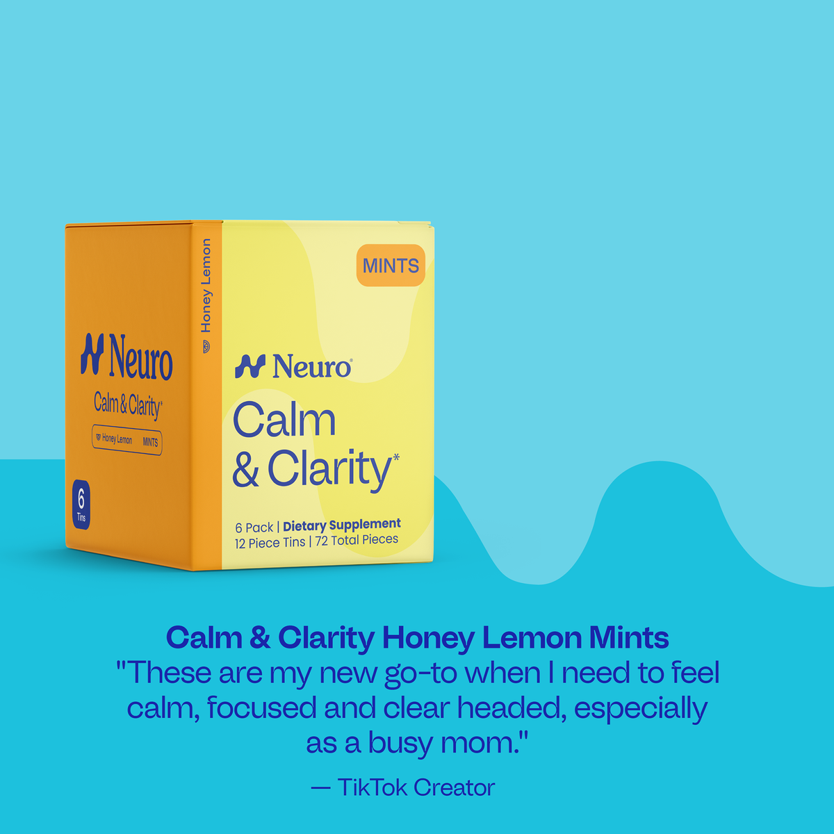 Neuro Calm & Clarity Mints (Honey Lemon)
