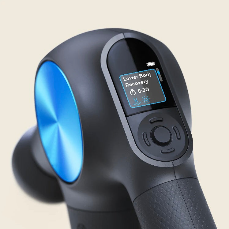 Therabody Theragun Pro Plus digital display and control interface