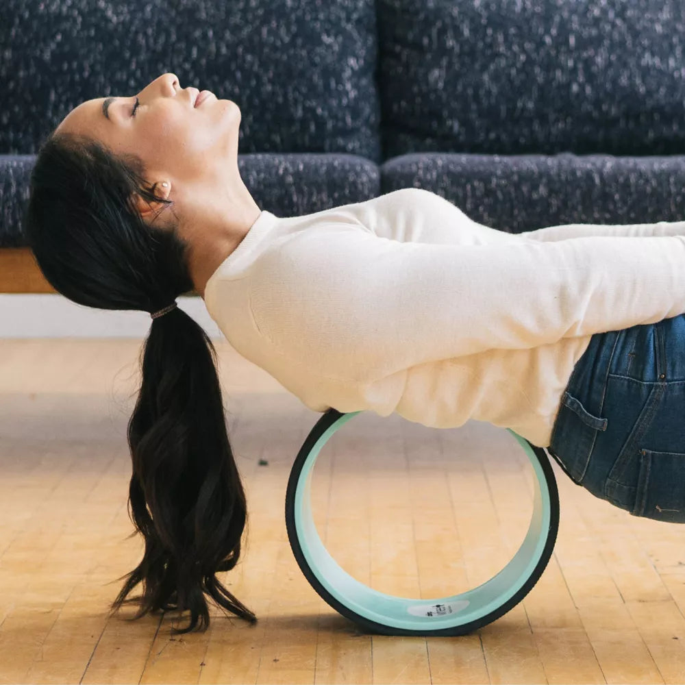 Chirp Wheel+ providing targeted back pain relief and muscle tension release