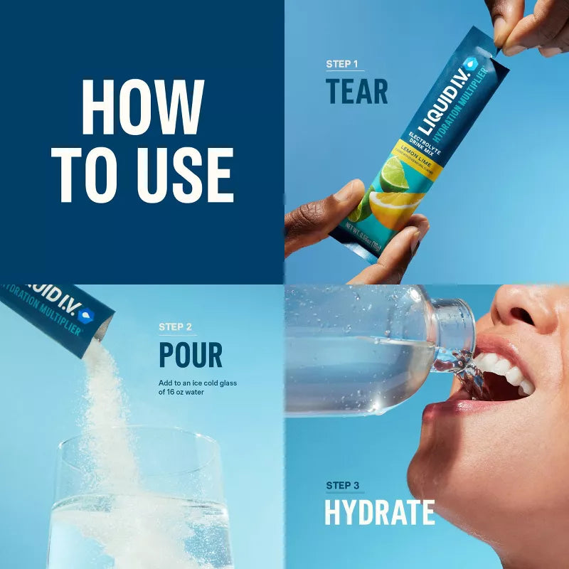 How to use Liquid I.V. Hydration Multiplier
