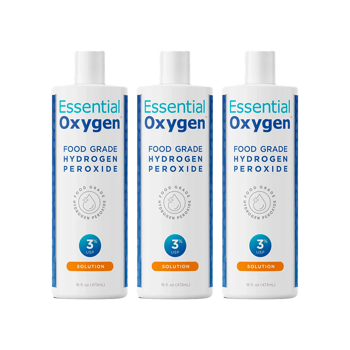 Essential Oxygen Food Grade Hydrogen Peroxide (16 oz)