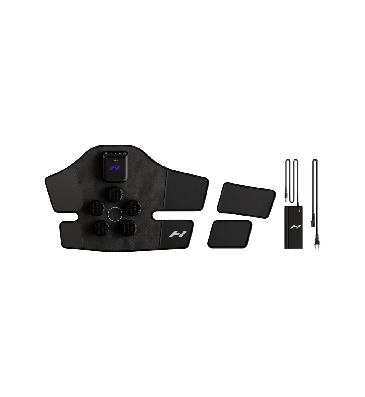 Hyperice X 2 Knee providing heat therapy with control panel and attachments