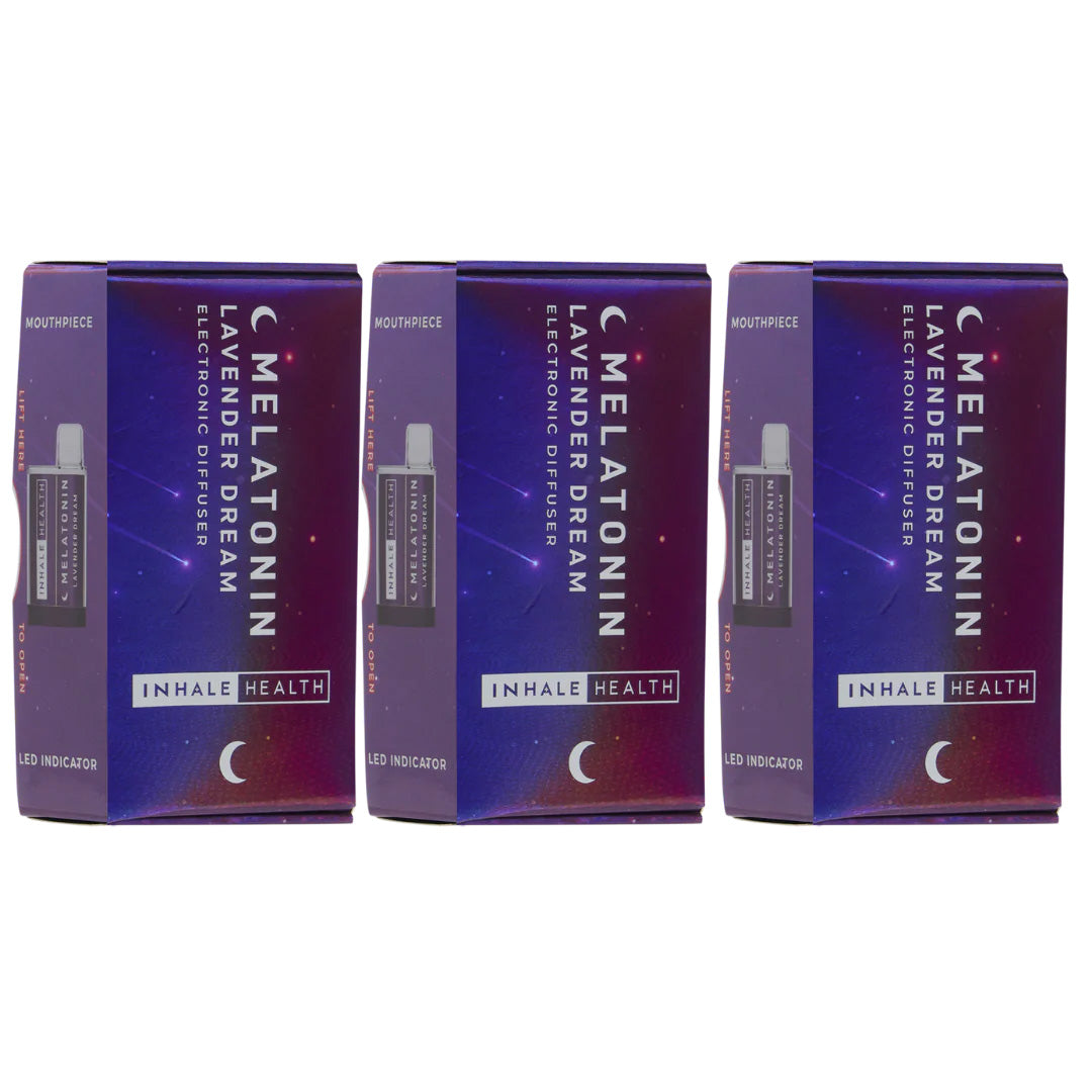 Inhale Health Melatonin Lavender Dream inhalers (3 Pack)