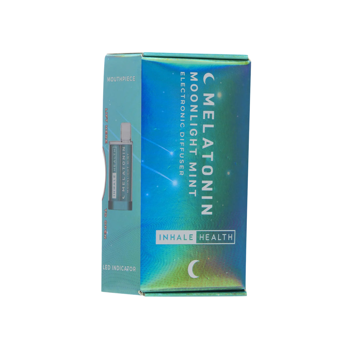 Inhale Health Melatonin Moonlight Mint inhalers packaging
