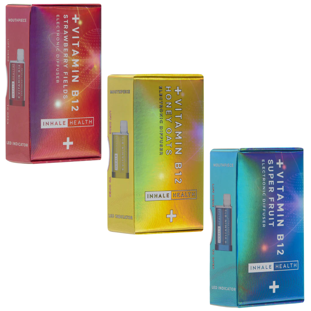 Inhale Health Vitamin B12 Sampler (3-Pack)