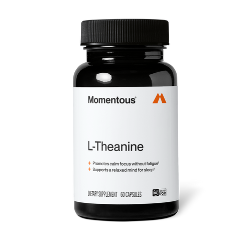 Momentous L-Theanine 200 mg, Calm & Focus Support | 60 Capsules