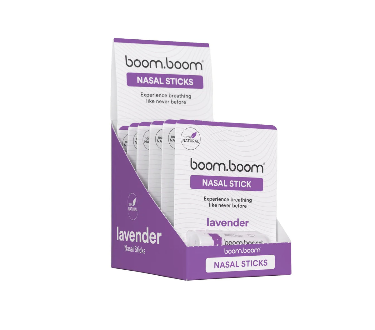 BoomBoom Naturals Nasal Stick (Lavender)