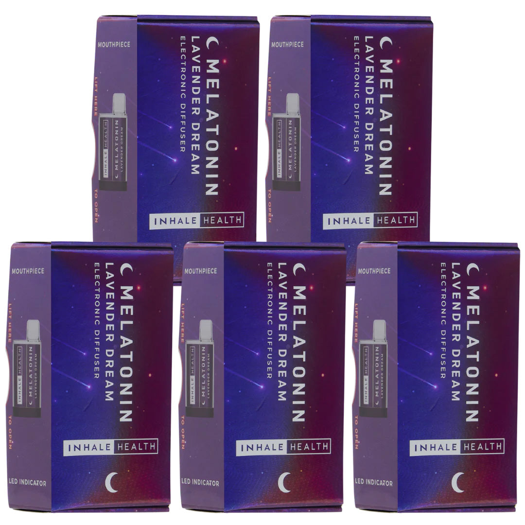 Inhale Health Melatonin Lavender Dream inhalers (5 Pack)