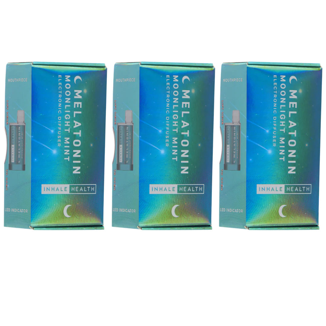 Inhale Health Melatonin Moonlight Mint inhalers (3 Pack)