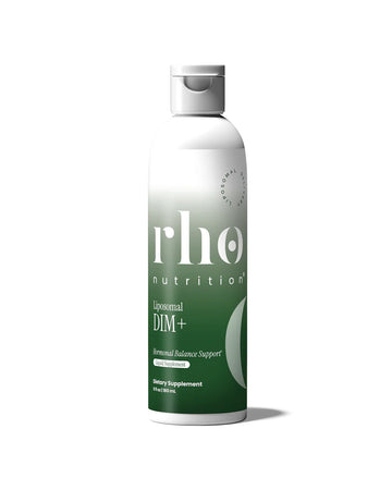 Rho Nutrition Liposomal DIM+ liquid supplement bottle 30 servings
