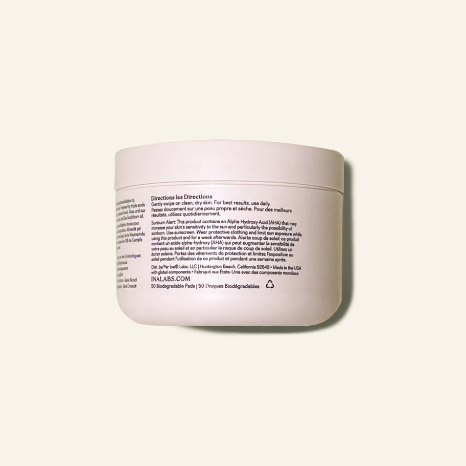 Ina™ Brightening & Exfoliating Pads